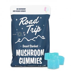 Road Trip Desert Stardust Mushroom Gummies – Cotton Candy