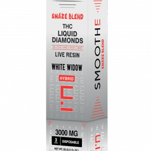SMOOTHE Live Resin THC Liquid Diamonds Disposable Vape 3G – White Widow Sativa | Blend Vape
