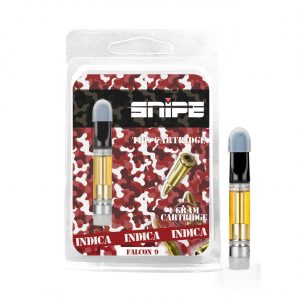 Snipe THCP Explosive Blend Cartridge 1G – Falcon (Indica)