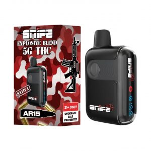 Snipe THCP Explosive Blend Disposable Vape 5G - AR15 Sativa | Explosive Blend 5G