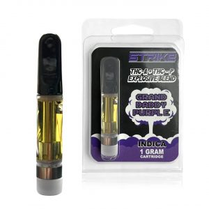 Strike Blend Cartridge 1G – Granddaddy Purple (Indica)