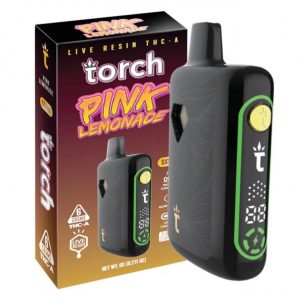 TORCH Pulse THC-A Live Resin Disposable Vape 6G - Pink Lemonade Sativa | Pulse 6G