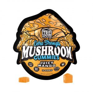 TRĒ House Extra Strength Magic Mushroom Blend Gummies 10CT – Juicy Mango
