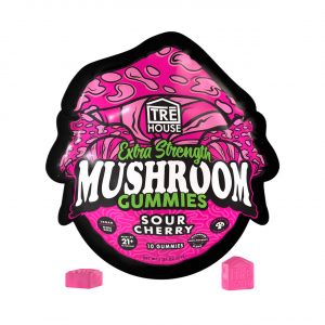 TRĒ House Extra Strength Magic Mushroom Blend Gummies 10CT – Sour Cherry
