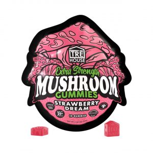 TRĒ House Extra Strength Magic Mushroom Blend Gummies 10CT – Strawberry Dream
