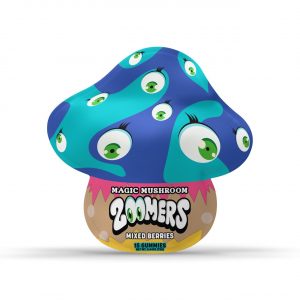 Zoomers Magic Mushroom Gummies – Mixed Berries
