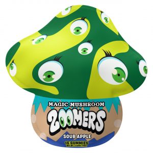 Zoomers Magic Mushroom Gummies – Sour Apple