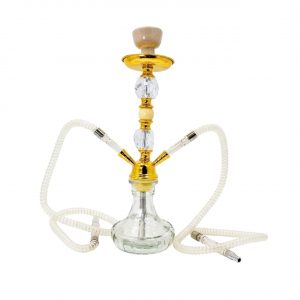 Aadhi Gold Hookah Kit – Clear