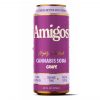 Amigos THC Cannabis Soda 50MG – Grape | 1CT