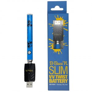 B-Buzz'n Slim VV Twist 420MAH Variable – Blue