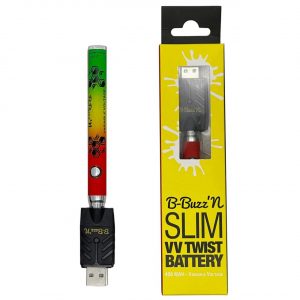 B-Buzz'n Slim VV Twist 420MAH Variable – Rasta