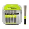 BOUTIQ THC-A Infused Mini Pre-Rolls 0.5G – Lemon Stripes-Rainbow Belts | 5CT Pack