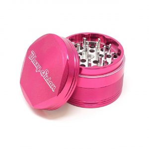 Blazy Susan 4 Piece Premium Grinder – Hot Pink