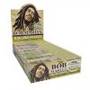 Bob Marley Rolling Papers Unbleached Organic Hemp – 1-1/4 Size - 25 Booklets
