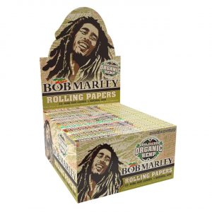 Bob Marley Rolling Papers Unbleached Organic Hemp 1pk – King Size