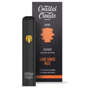 Coastal Clouds D8+THC Live Resin Disposable 2G