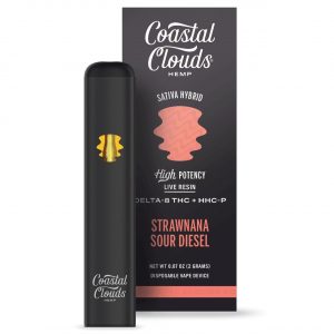 Coastal Clouds High Potency D8+THC+HHC-P Live Resin Disposable 2G