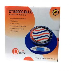 D-TEK Digital Scale 2000G x 0.1G – Blue (DT-B2000)