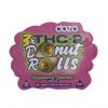 DOZO THCP Donut Roll Prerolls 2G – Raspberry Sherbet Sativa | 3CT Pack