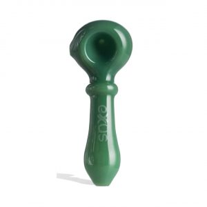 EXXUS WAND – GLASS – HAND PIPE - Solid Green