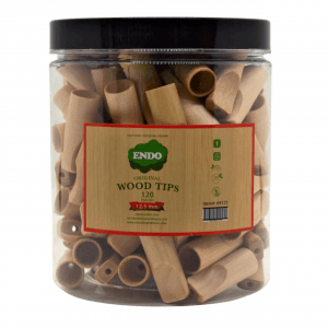 Endo Wood Tips Jar 120CT – 12.5MM