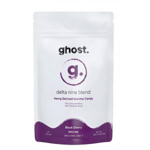 Ghost Delta Nine Blend Gummies 1000MG – Black Cherry