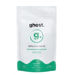 Ghost Delta Nine Blend Gummies 1000MG – Sour Apple