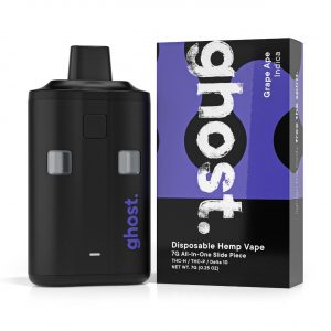 Ghost All-In-One Slide Piece Disposable 7G – Grape Ape