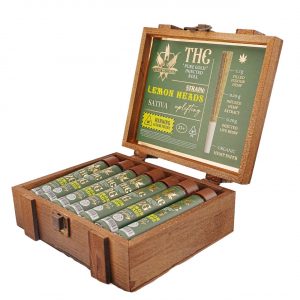 Hemp Wellness Pure Gold THC Injected Prerolls 2G – Lemon Heads Sativa | 15CT