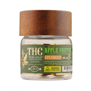 Hemp Wellness Pure Gold THC Moon Rocks 2.5G – Apple Fritter Hybrid