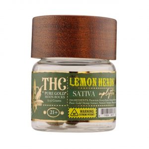 Hemp Wellness Pure Gold THC Moon Rocks 2.5G – Lemon Heads Sativa