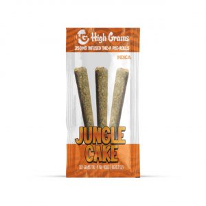 High Grams THCP Infused Prerolls 3CT – 6G – Jungle Cake