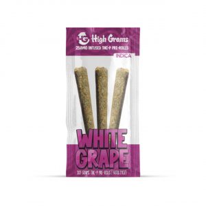 High Grams THCP Infused Prerolls 3CT – 6G – White Grape