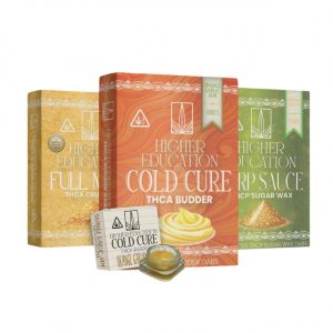 Higher Education Cold Cure THCA Budder 2G Dabs – Motor Breath | 1PK