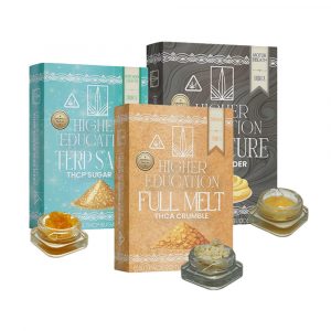 Higher Education Full Melt THCA Crumble 2G Dabs – Honey Banana | 1PK