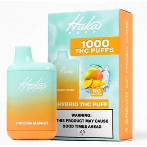 Huka Puff THC-P/HHC Low Strength Hybrid THC Disposable – 1000 Puffs - Frozen Mango