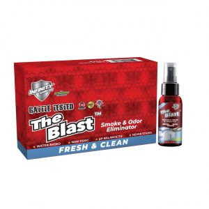 Infinity Shields The Blast Smoke & Odor Eliminator Spray – 6ct – Fresh & Clean