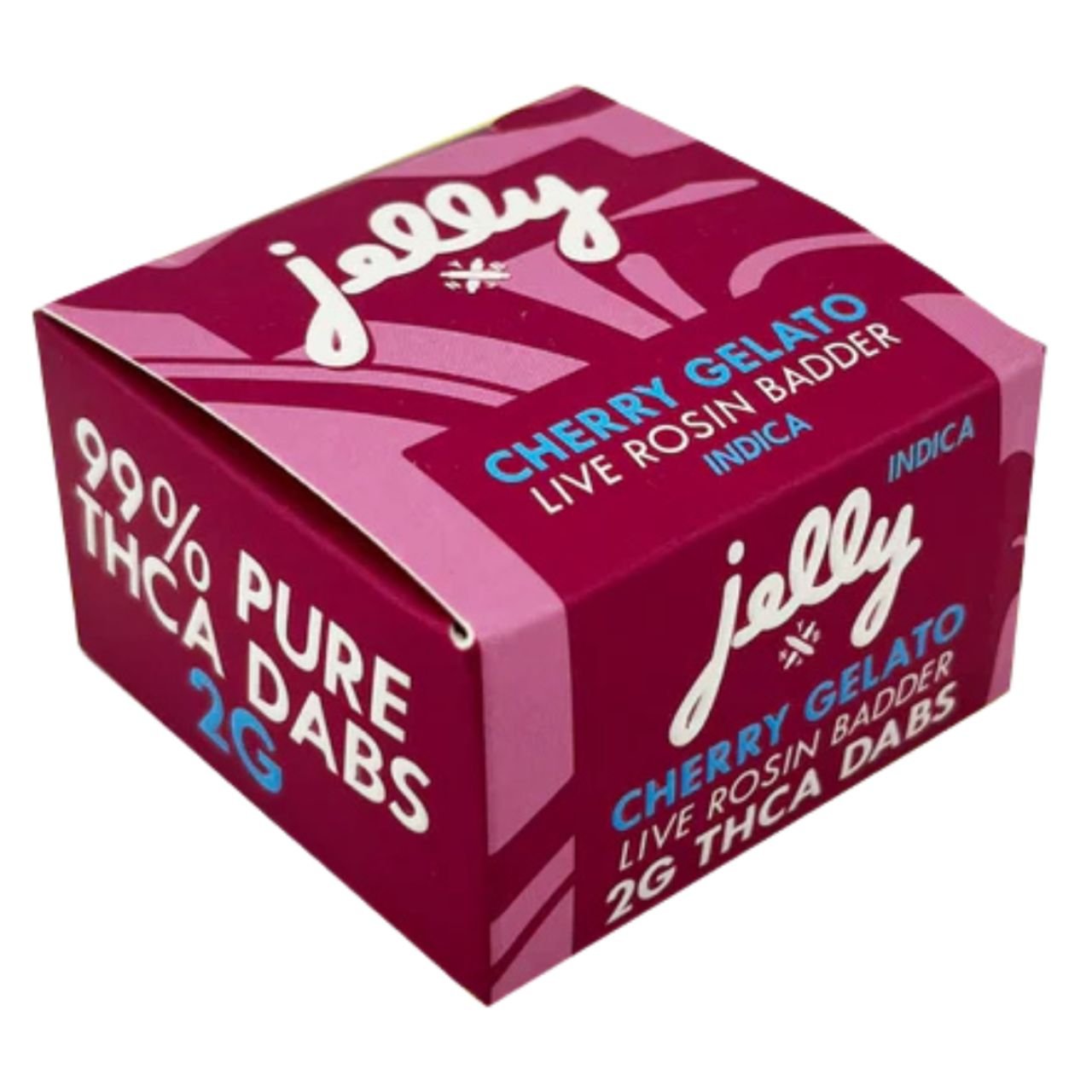 Jelly THCA Live Rosin Badder Dabs 2G – Cherry Gelato Indica