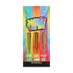 Jointz THC Hash Hole PreRolls 1G – Alaskan Thunder - Lemon Cherry Gelato - Permanent Marker Hybrid | 1PK-3CT