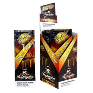 KINGPIN CIGAR WRAPS -1PK -4CT - MAPLE SYRUP