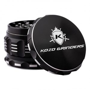 KOZO Grinder M1 2.5″ Aluminum 4CT – BLACK