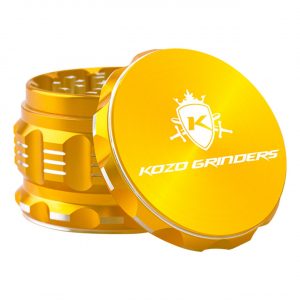KOZO Grinder M1 2.5″ Aluminum 4CT – GOLD