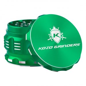 KOZO Grinder M1 2.5″ Aluminum 4CT – GREEN