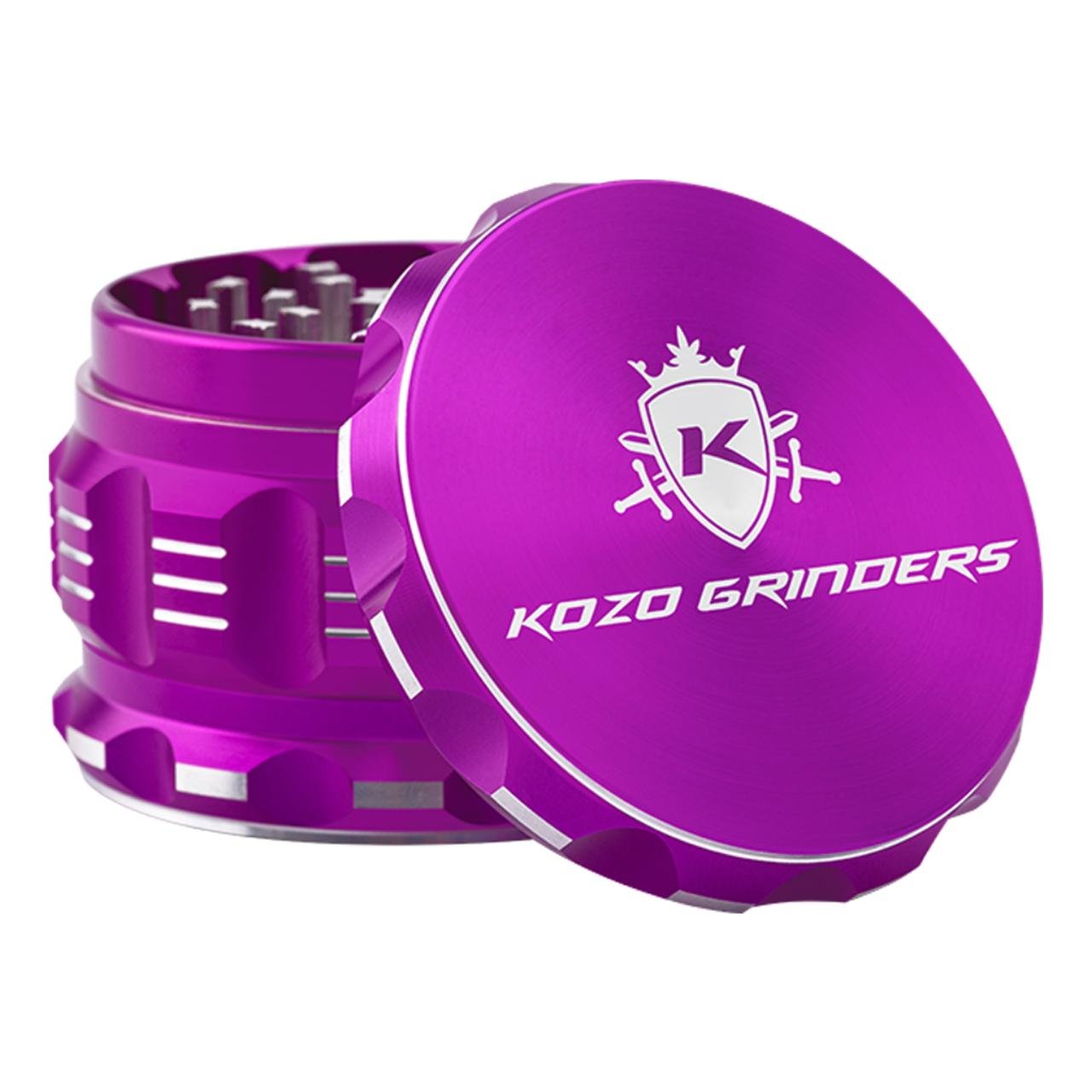 KOZO Grinder M1 2.5″ Aluminum 4CT – PURPLE