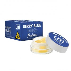LIT Concentrate Budder Dabs 2G-1PK – Berry Blue/Indica