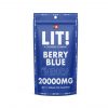 LIT THC Gummies 20,000MG – Berry Blue | 1PK-40CT
