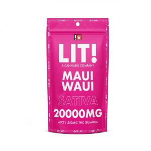 LIT THC Gummies 20,000MG – Maui Waui | 1PK-40CT