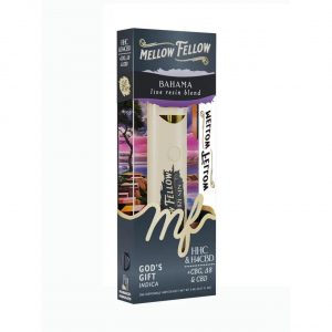 Mellow Fellow Bahama Live Resin Blend Disposable 2ML – Gods Gift/Indica
