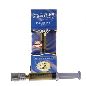 Mellow Fellow THCA Terp Sauce Blend Syringes 2ML – Creativity - Polar Pop (Sativa)