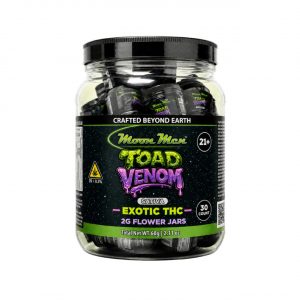 Moon Men THC Exotic Flower 2G – Toad Venom Sativa | 30CT Bulk Display Box